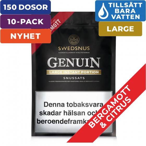 10-Pack Genuin Large Instant Portion 300
